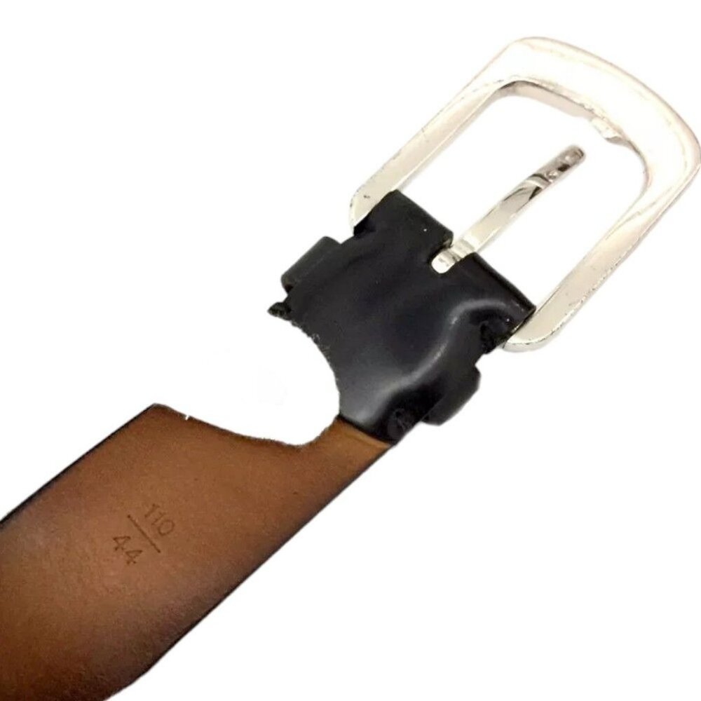 216164BG (S1) Louis Vuitton Belt Black Leather - Picture 7 of 9